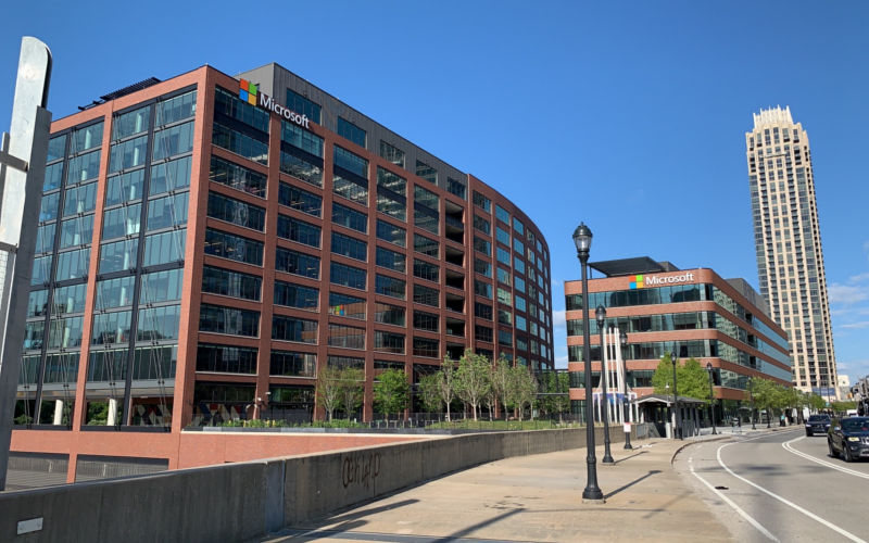 Image of Microsoft Atlanta, GA campus.
